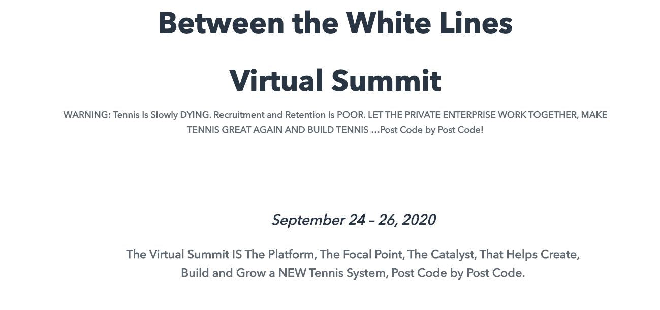 Between The White Lines Virtual Summit