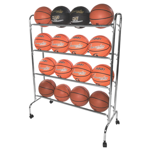 16 Basketball Ball Power-Coated Cart