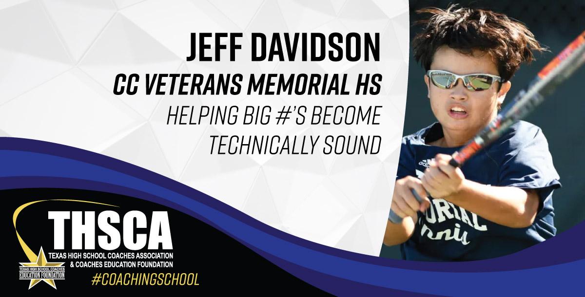 Jeff Davidson – Veterans Mem. – TENNIS – Helping BIG #`s Become Sound