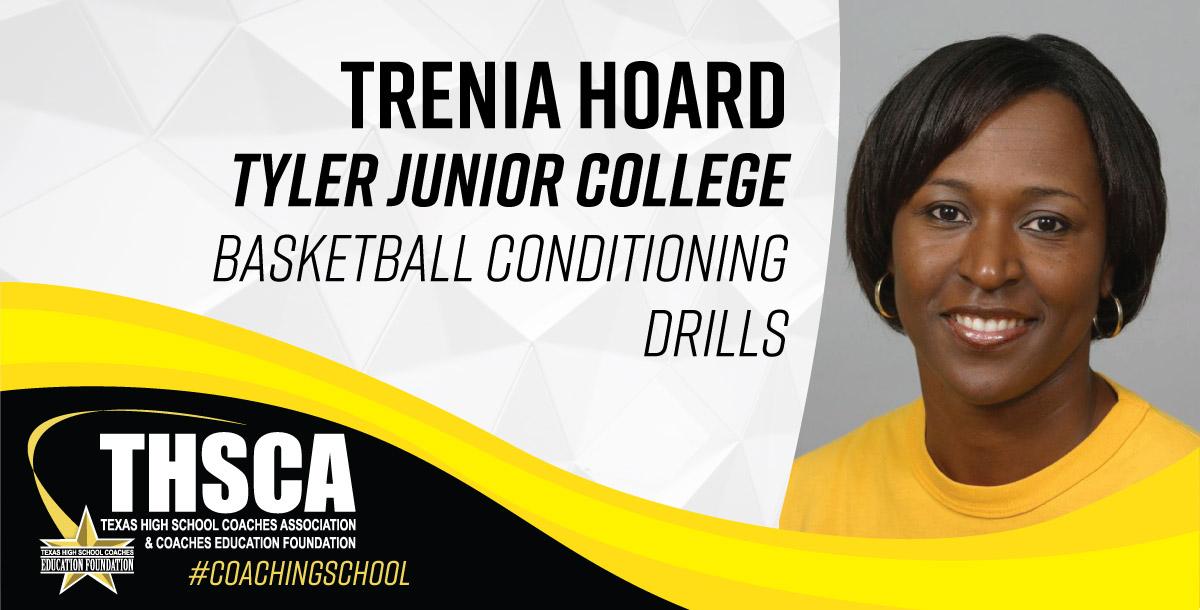 Trenia Hoard – LIVE BASKETBALL DEMO – Tyler Junior College – Conditioning