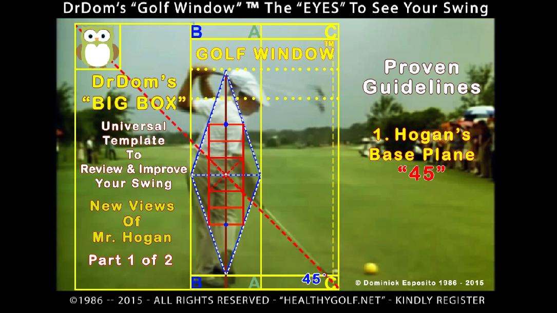 Ben Hogan 3-D GUIDELINES To EXCEL In GOLF