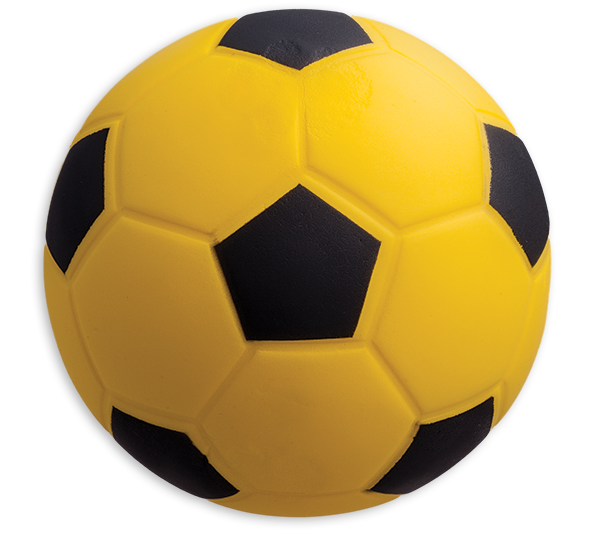 Coated High-Density Foam Soccer Ball