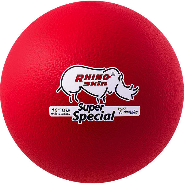 10″ Rhino Skin Super Special Foam Ball, Red