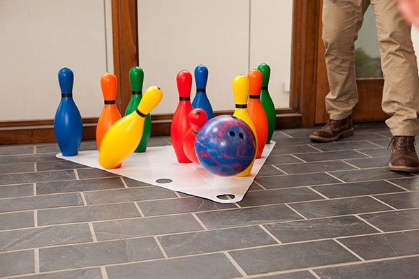 Multi-Color Bowling Pin Set