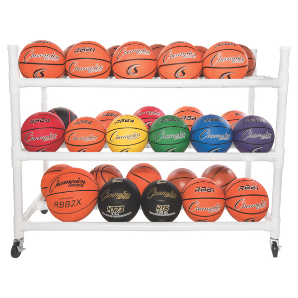 30-BASKETBALL HEAVY-DUTY CART