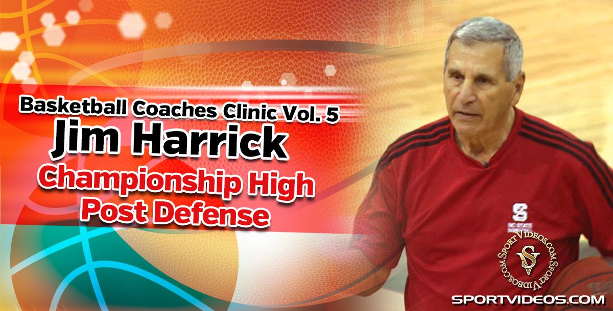 Basketball Coaches Clinic, Vol. 5 – The High Post Offense featuring Coach Jim Harrick