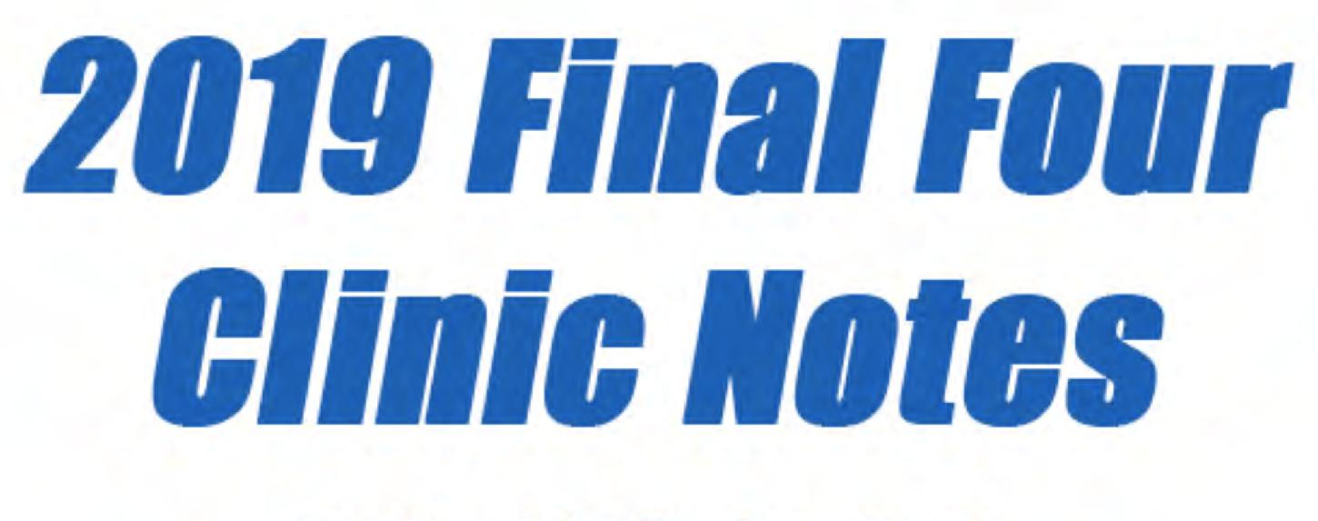 {FREE} 2019 NABC Final Four Clinic Notes