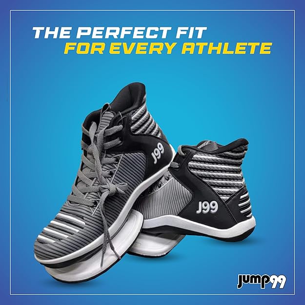 J99 Flex Ultra Strength Plyometric Training Shoes, Gray/Black