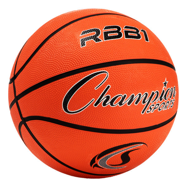 RUBBER BASKETBALL, ORANGE