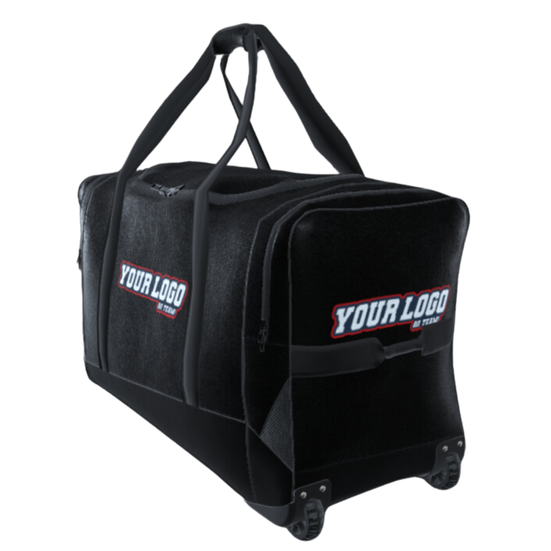 Wheeled Hockey Equipment Bag – Model B (Minimum 15 Bag Order)