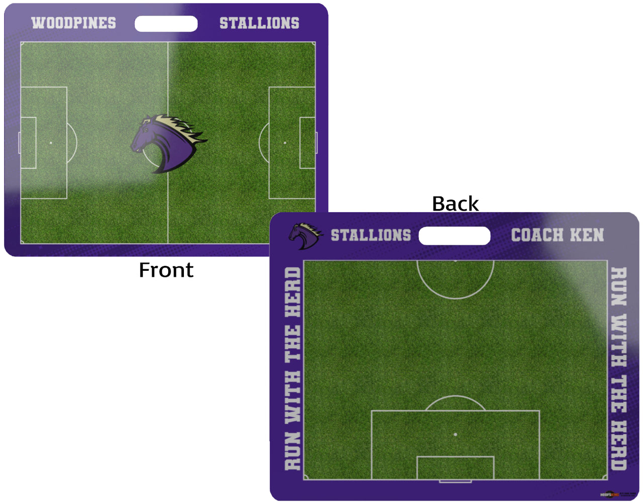 23 X 18 Custom Soccer Coaching Board