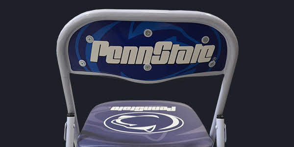 Custom Sports Chair Back Decal