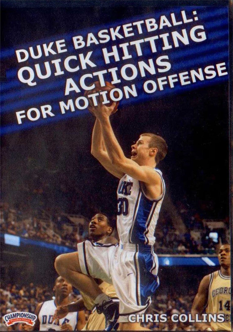 (Rental)-Duke Basketball: Quick Hitting Actions For Motion Offense