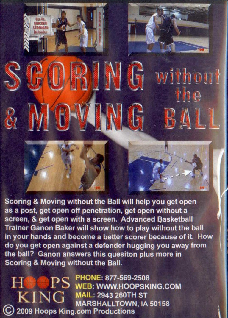 Scoring & Moving w-o the Ball