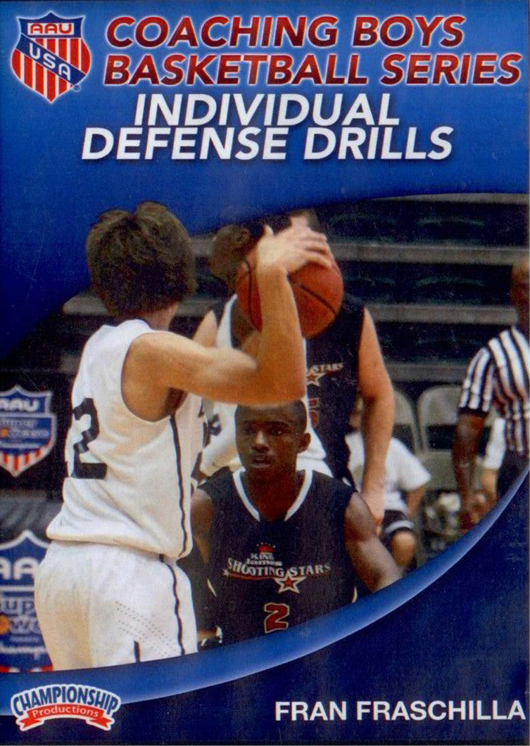 (Rental)-Aau Boys Basketball Series: Individual Defense Drills (fraschilla)