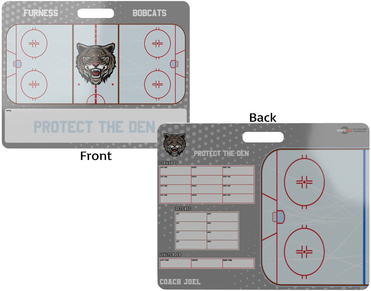 23 X 18 Custom Hockey Coaching Board