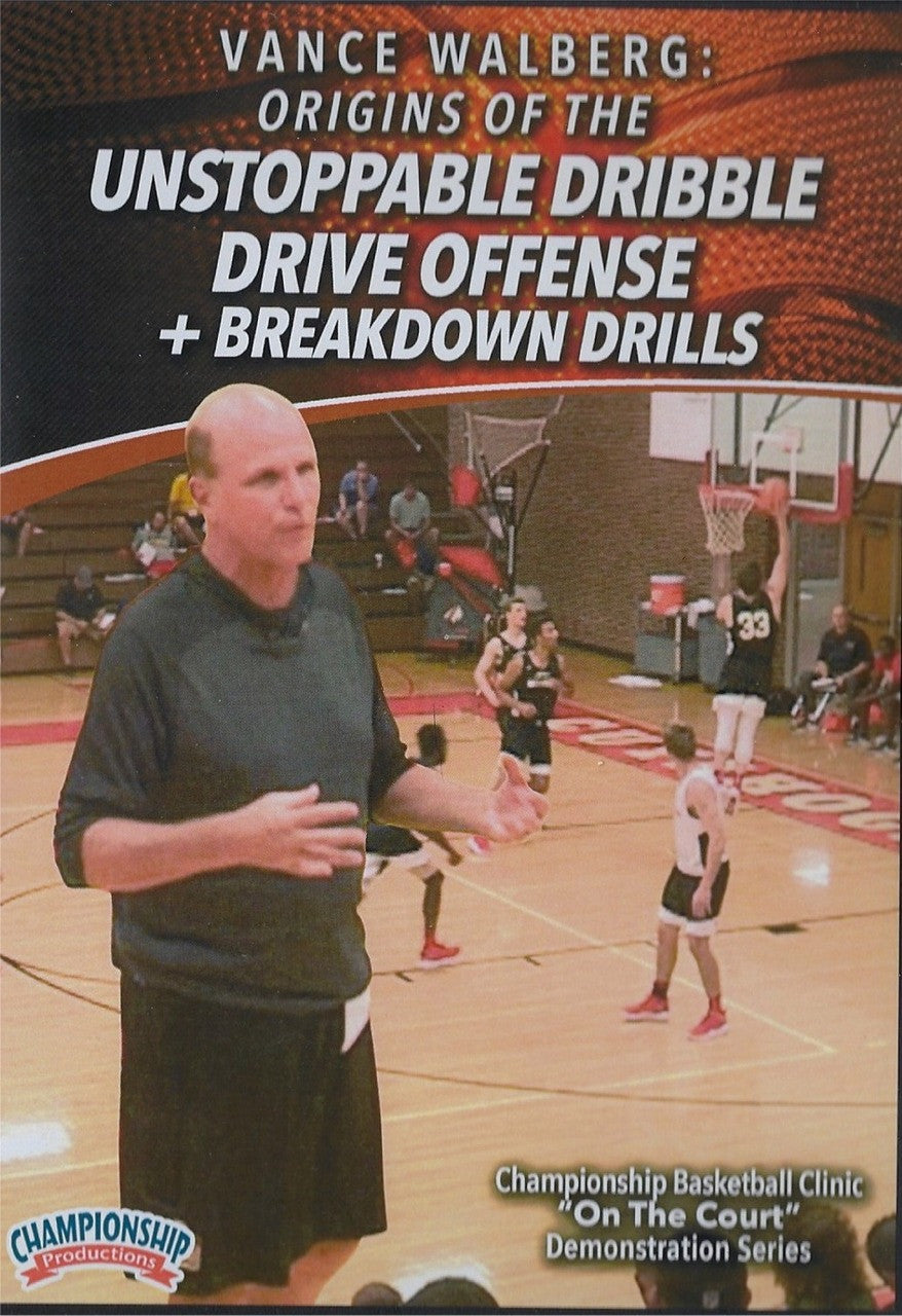 (Rental)-Origins of the Unstoppable Dribble Drive Offense & Breakdown Drills