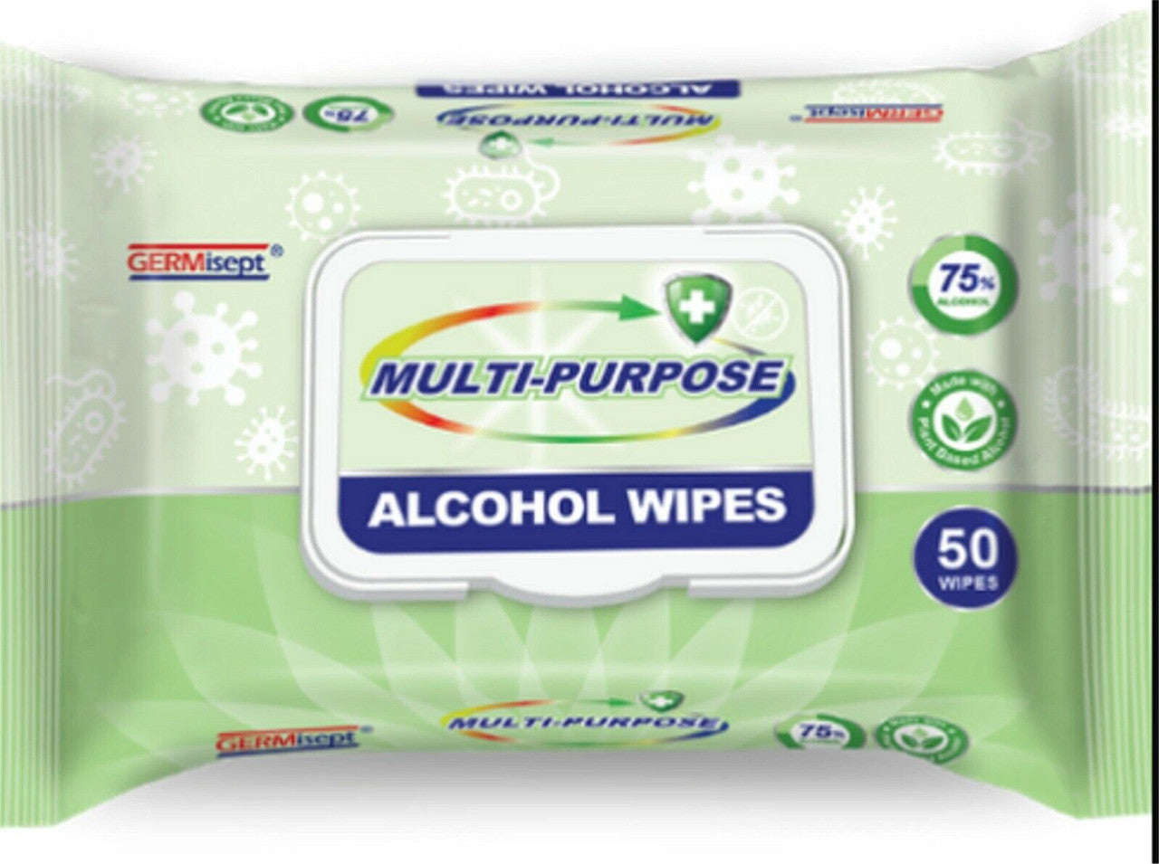 Germisept Multi-Purpose Alcohol Wipes Case (1200 Wipes)