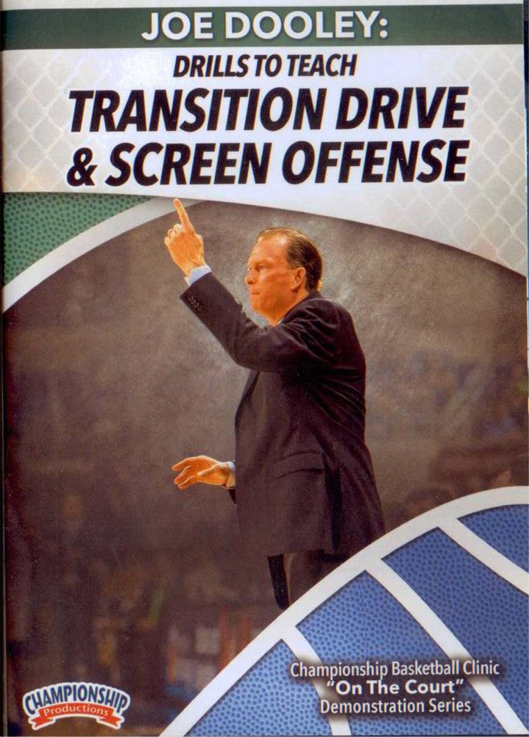 (Rental)-Drills To Teach Transition Drive & Screen Offense