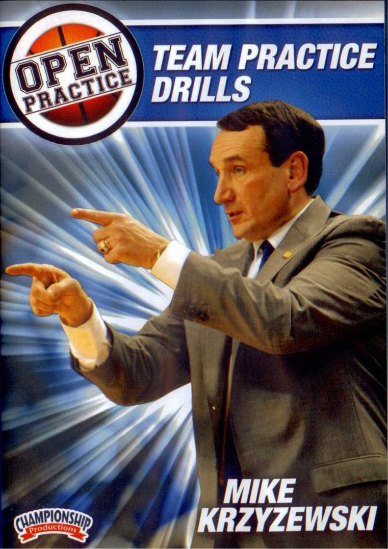 (Rental)-Mike Krzyzewski Open Practice: Team Practice Drills