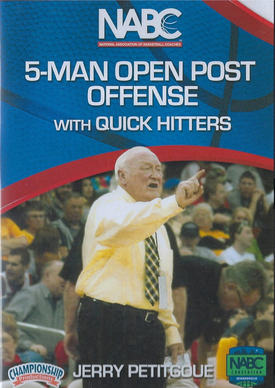 (Rental)-NABC 5 Man Open Post Offense w- Quick Hitters