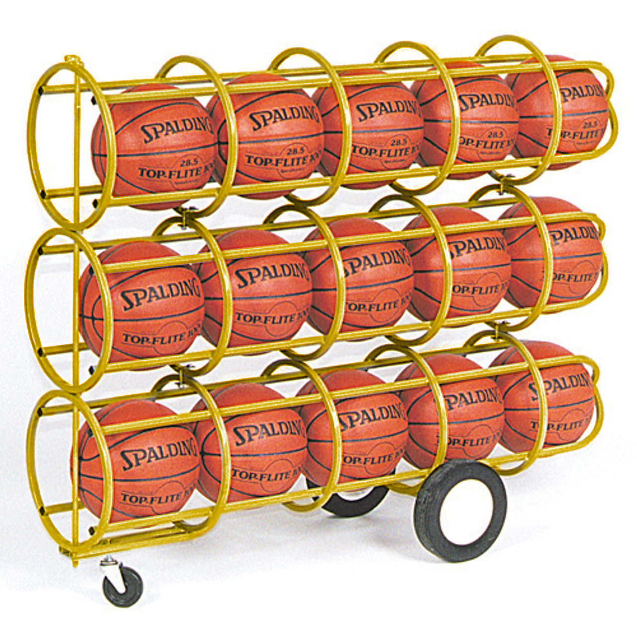 Lockable Basketball Storage Rack